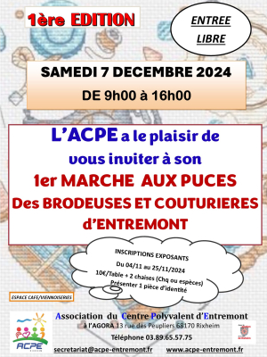 Marche Des Brodeuses Et Couturieres 07 12 2024